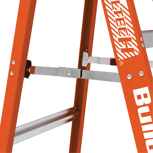 Escabeau BuildMan, 6', Fibre de verre, Capacit&eacute; 300 lb, Type 1A Rock Safety Industrial Ltd