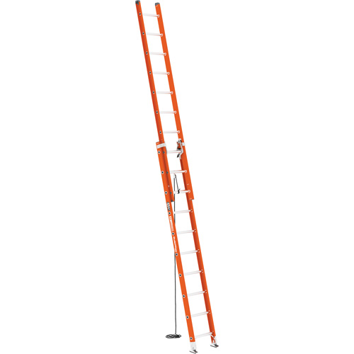 BuildMan&reg; Extension Ladder, 300 lbs. Cap., 20' H, Grade 1A Rock Safety Industrial Ltd