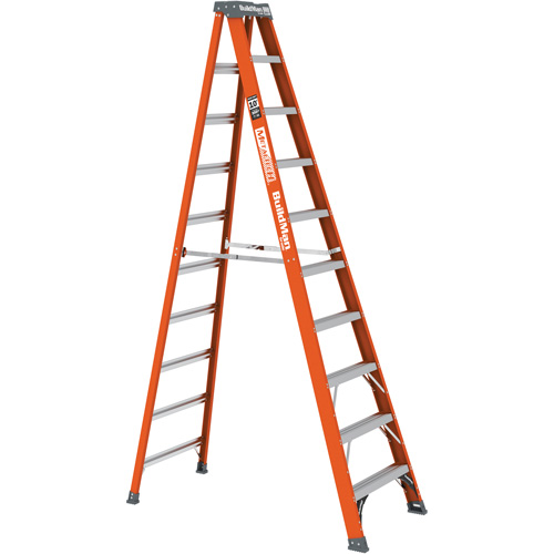 Step Ladder, 10', Fibreglass, 300 lbs. Capacity, Type 1A Rock Safety Industrial Ltd