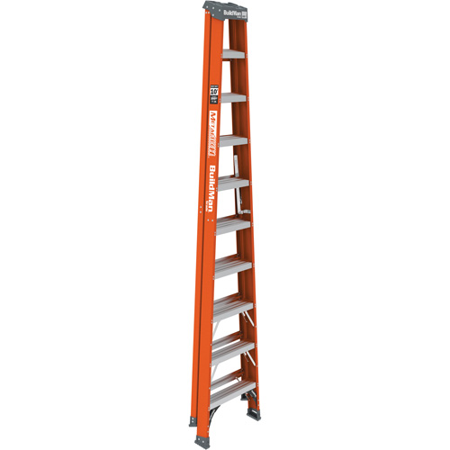 Step Ladder, 10', Fibreglass, 300 lbs. Capacity, Type 1A Rock Safety Industrial Ltd