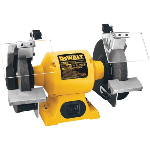 Heavy-Duty Bench Grinder, 8" Wheel Diameter, 3/4 HP, 3600 RPM Rock Safety Industrial Ltd