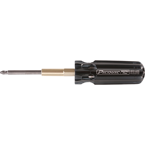 Sixpac Plus Multi-Bit Screwdrivers Rock Safety Industrial Ltd