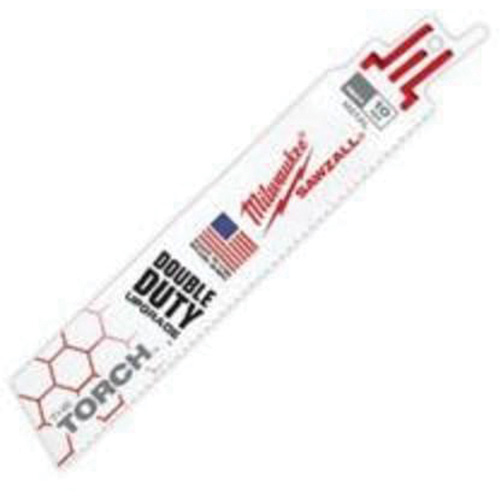 The Torch Sawzall&reg; Blades, Bi-Metal, 10 TPI, 6" L x 1" W Rock Safety Industrial Ltd