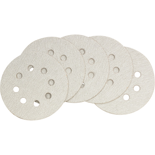 Random Orbit Sander Abrasive Sandpaper - 5-Pack, 5" Dia., 60 Grit Rock Safety Industrial Ltd