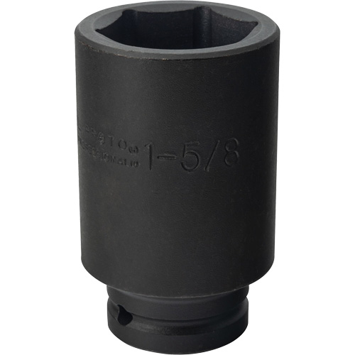 Socket, Impact, 1-5/8", 3/4" Drive, 6 Points, Deep Rock Safety Industrial Ltd