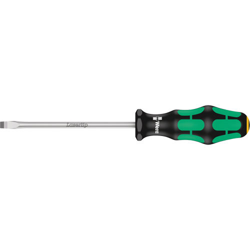 Tournevis pour vis &agrave; fente conique, 1,0 mm, 5-1/8" lo, Prise Plastique Rock Safety Industrial Ltd