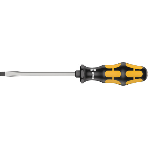 Slotted Demolition Screwdriver, 3/8", 11-3/16" L, Plastic Handle Rock Safety Industrial Ltd