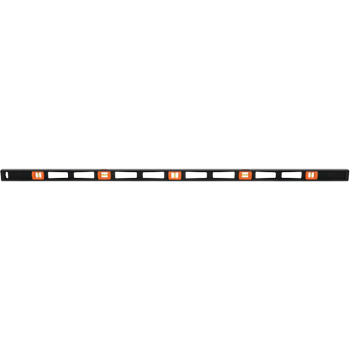 Top-Reading Level, I-Beam, 72" L, Aluminum, 5, Non-Magnetic Rock Safety Industrial Ltd