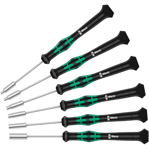 Micro Series Nut Driver Set, 6, Non Magnetic, Metric Rock Safety Industrial Ltd