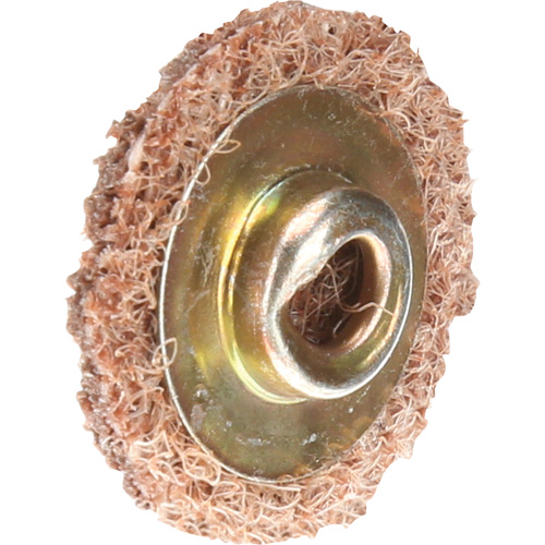 Disque de conditionnement de surface &agrave; remplacement rapide Standard Abrasives, 1" dia., Grain Cors&eacute;, Oxyde d'aluminium Rock Safety Industrial Ltd