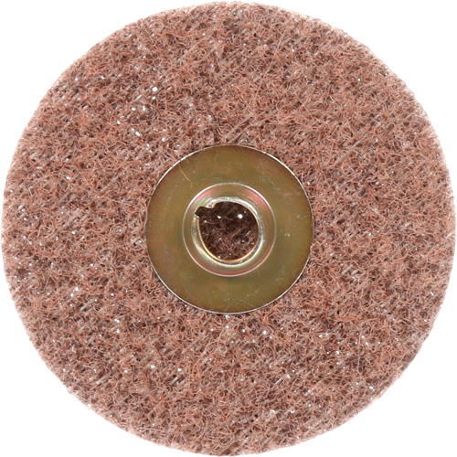 Disque de conditionnement de surface &agrave; remplacement rapide Standard Abrasives, 3" dia., Grain Cors&eacute;, Oxyde d'aluminium Rock Safety Industrial Ltd