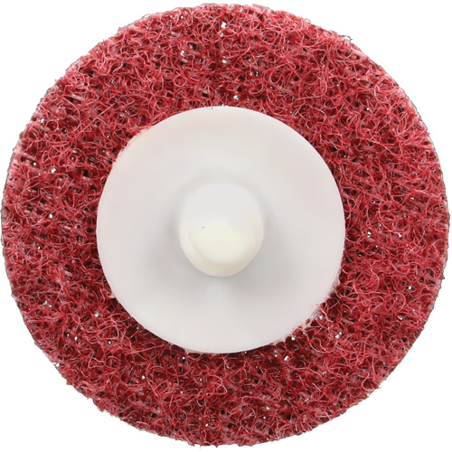 Disque de conditionnement de surface &agrave; remplacement rapide Standard Abrasives, 2" dia., Grain Moyen, Oxyde d'aluminium Rock Safety Industrial Ltd