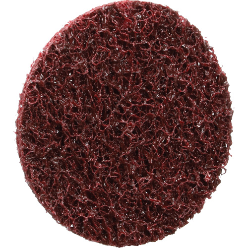 Disque de conditionnement de surface &agrave; remplacement rapide Standard Abrasives, 2" dia., Grain Moyen, Oxyde d'aluminium Rock Safety Industrial Ltd