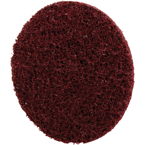 Disque de conditionnement de surface &agrave; remplacement rapide Standard Abrasives, 3" dia., Grain Moyen, Oxyde d'aluminium Rock Safety Industrial Ltd