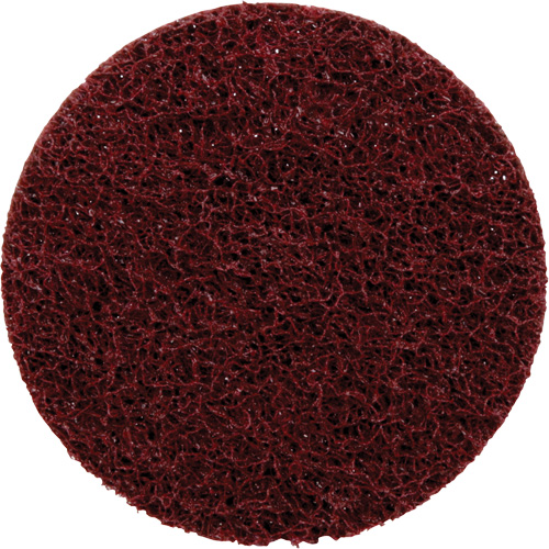 Disque de conditionnement de surface &agrave; remplacement rapide Standard Abrasives, 3" dia., Grain Moyen, Oxyde d'aluminium Rock Safety Industrial Ltd