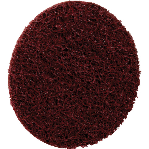 Disque de conditionnement de surface &agrave; remplacement rapide Standard Abrasives, 3" dia., Grain Moyen, Oxyde d'aluminium Rock Safety Industrial Ltd