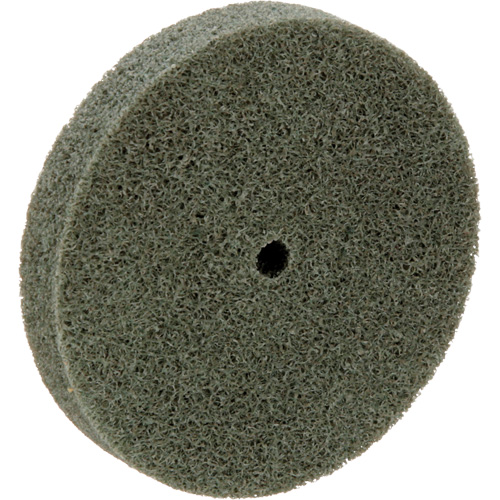 Standard Abrasives 500 Series Soft Density Unitized Wheels, 3" x 1/2", 1/4" Arbor, Medium Grit, Aluminum Oxide Rock Safety Industrial Ltd