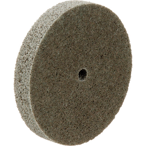 Disque unitaris&eacute; Standard Abrasives, 3" x 1/2", Arbre de 1/4", Grain de Moyen, Oxyde d'aluminium Rock Safety Industrial Ltd