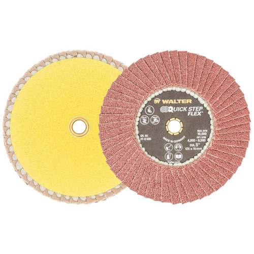 QUICK-STEP FLEX, 5" x Type 29, 60 Grit, Aluminum Oxide Rock Safety Industrial Ltd