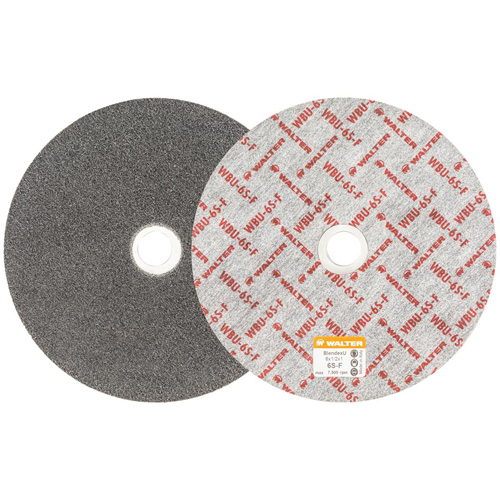 Blendex U Finishing Wheel, 6" Dia., 6SF Grit, Silicon Carbide Rock Safety Industrial Ltd