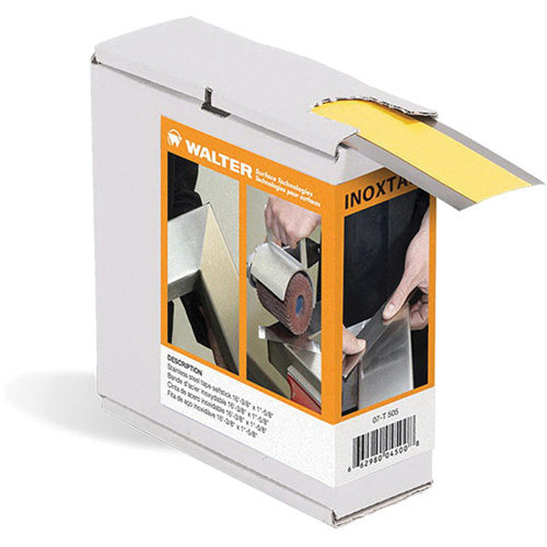 Ruban en acier inoxydable Inox, &eacute;paisseur 0,15 mil, 41,275 mm (1-5/8") x 5 m (16,375') Rock Safety Industrial Ltd