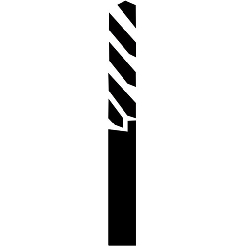 Forets pour trou de passage &agrave; pointes au carbure, Diam&egrave;tre de 1/4" Rock Safety Industrial Ltd