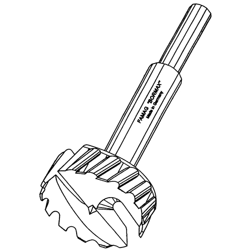 M&egrave;ches Forstner Bormax, 3", Tige 1/2", Longeur de 6-1/4" Rock Safety Industrial Ltd
