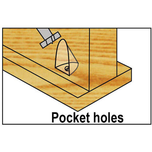 Trousses de m&egrave;ches Forstner Bormax dans un boîtier en bois, 5 morceaux, Acier &agrave; haute teneur en carbone Rock Safety Industrial Ltd