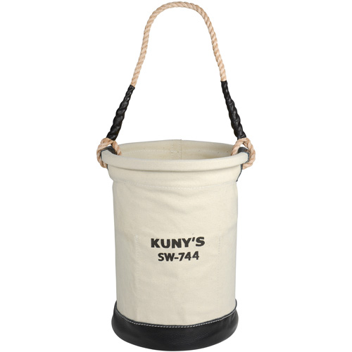 Seaux &agrave; outils robustes, 11" lo x 11" la x 16" h, Toile, Beige Rock Safety Industrial Ltd