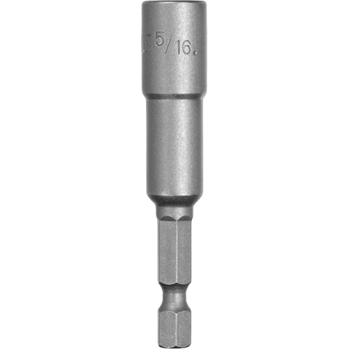 Tourne-&eacute;crou, Embout 5/16", Prise 1/4", 2-9/16" lo, Magn&eacute;tique Rock Safety Industrial Ltd