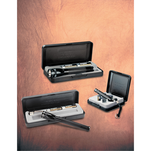 Lampes de poche Mini, Incandescente, 14 lumens, Piles AA Rock Safety Industrial Ltd