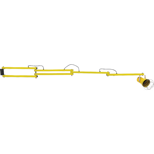 Dock Lights, Incandescent Light, 114" Arm Rock Safety Industrial Ltd