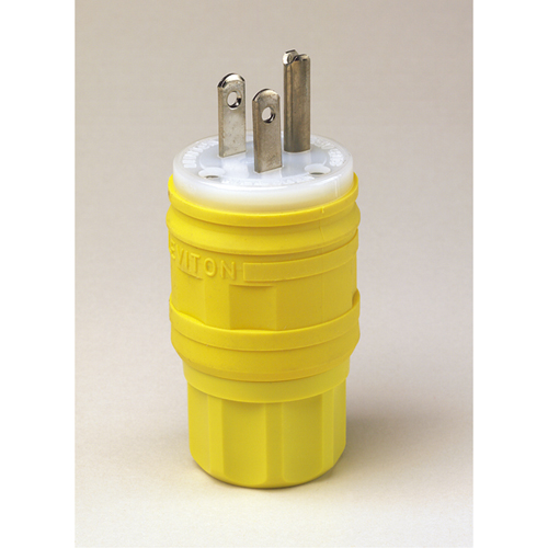 Fiche &agrave; lame droite de qualit&eacute; commerciale, Plastique, 15 A, 125 V Rock Safety Industrial Ltd