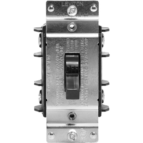 Interrupteur bipolaire monophas&eacute; Rock Safety Industrial Ltd