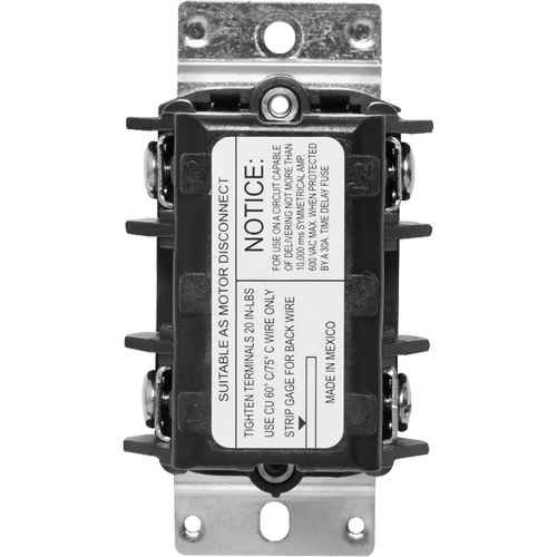 Interrupteur bipolaire monophas&eacute; Rock Safety Industrial Ltd