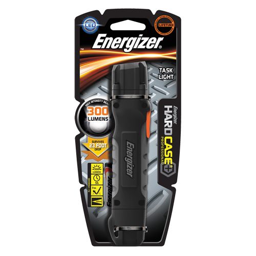 Lampe de poche pour petits travaux Hard Case, DEL, 300 lumens, Piles AA Rock Safety Industrial Ltd