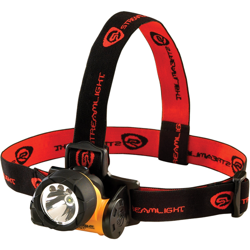 Lampe frontale Trident, DEL, 80 lumens, 5 hres de fonctionnement, piles AAA Rock Safety Industrial Ltd