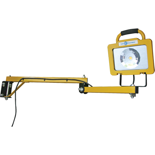 Heavy-Duty Dock Light, 40" Arm, 38 W, LED Lamp, Metal Rock Safety Industrial Ltd