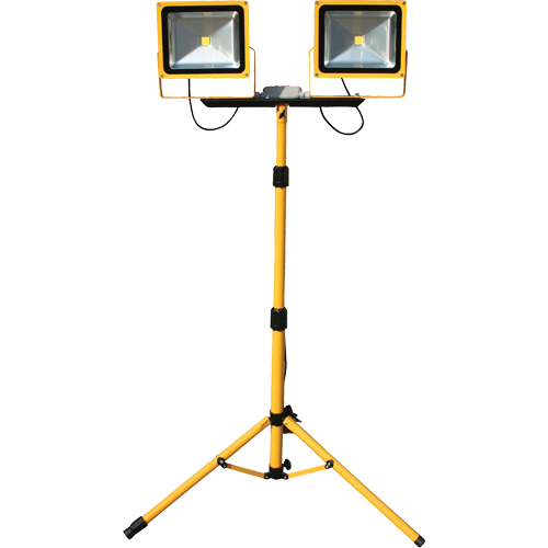 Phares projecteurs, DEL, 40 W, 12 000 lumens, Boîtier en Aluminium Rock Safety Industrial Ltd