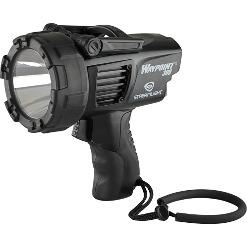 Waypoint&reg; 300 Pistol Grip Spotlight, LED, 1000 Lumens, Rechargeable Batteries Rock Safety Industrial Ltd
