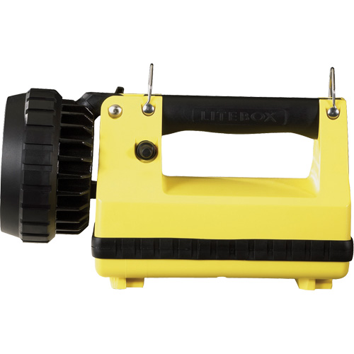 E-Flood&reg; LiteBox&reg; Lantern, LED, 615 Lumens, 8 Hrs. Run Time, Rechargeable Batteries, Included Rock Safety Industrial Ltd
