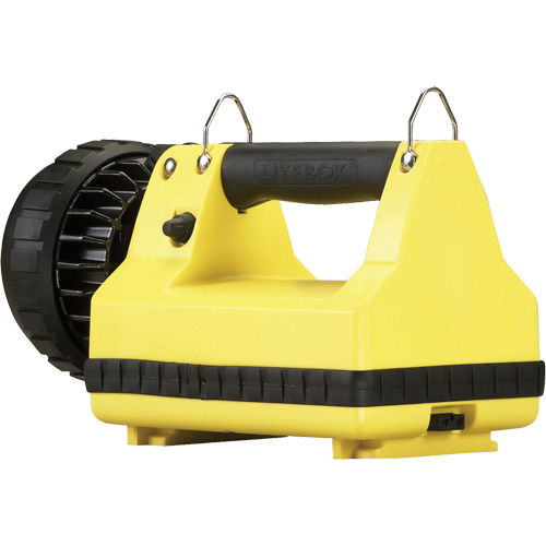 Lanterne E-Spot LiteBox, DEL, 540 lumens, 7 hres de fonctionnement, piles Rechargeable, Compris Rock Safety Industrial Ltd