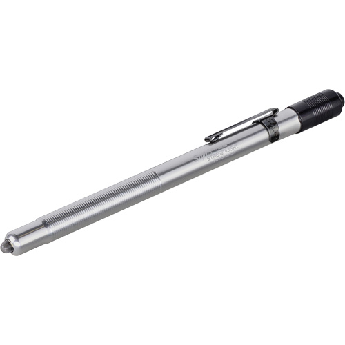 Lampe stylo Stylus, DEL, 11 lumens, Corps en Aluminium, piles AAAA, Compris Rock Safety Industrial Ltd