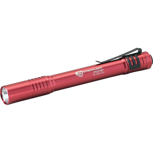 Lampe stylo Stylus Pro, DEL, 100 lumens, Corps en Aluminium, piles AAA, Compris Rock Safety Industrial Ltd