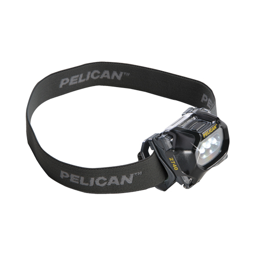 Lampe frontale 2740, DEL, 66 lumens, 7.25 hres de fonctionnement, piles AAA Rock Safety Industrial Ltd