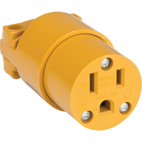 PVC Grounding Connector, 5-15R, Plastic Rock Safety Industrial Ltd