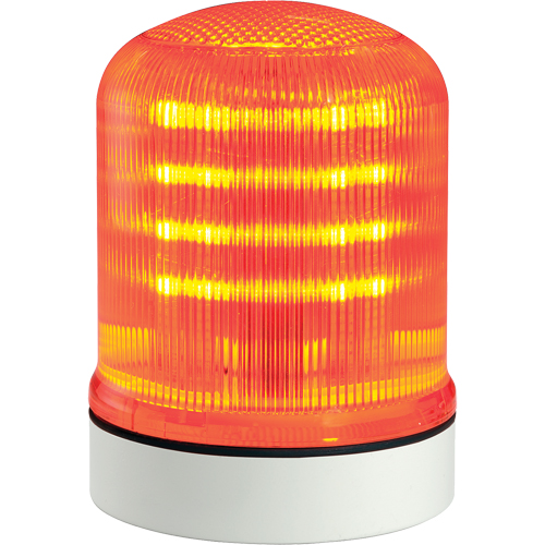 Streamline&reg; Modular Multifunctional LED Beacons, Continuous/Flashing/Rotating, Amber Rock Safety Industrial Ltd