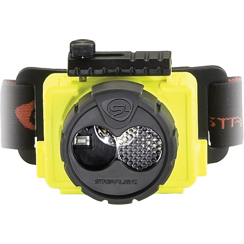 Double Clutch USB Headlamp, LED, 125 Lumens, 3.5 Hrs. Run Time, Rechargeable Batteries Rock Safety Industrial Ltd