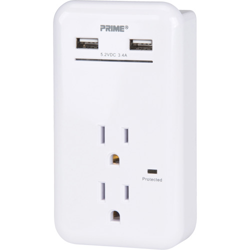 Chargeur USB Prime avec protection contre la surtension Rock Safety Industrial Ltd