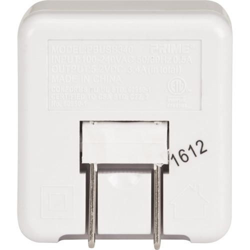 Chargeur USB Prime haute vitesse Rock Safety Industrial Ltd